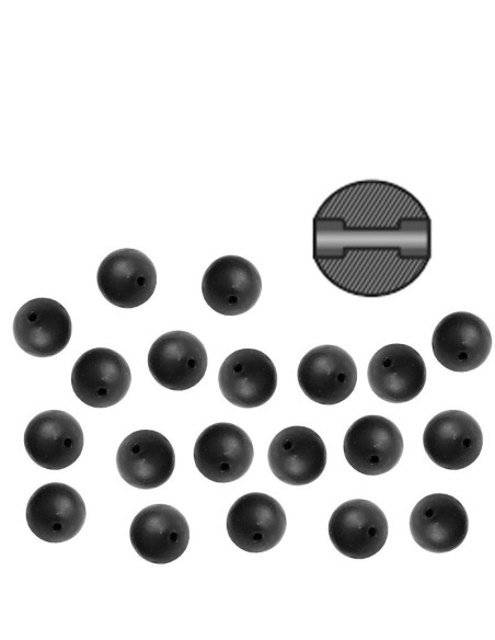 Topes de silicona 6mm QUO Fishing