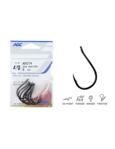 Anzuelo ADC 274 black niquel 2