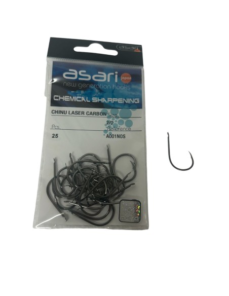 Anzuelo ASARI chinu laser carbon