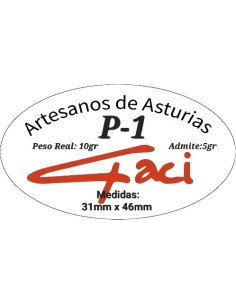 Flotador-Boya pera GACI P-1 (31X46mm – Peso: 10 gr. – Lastre admitido: 5gr). 2